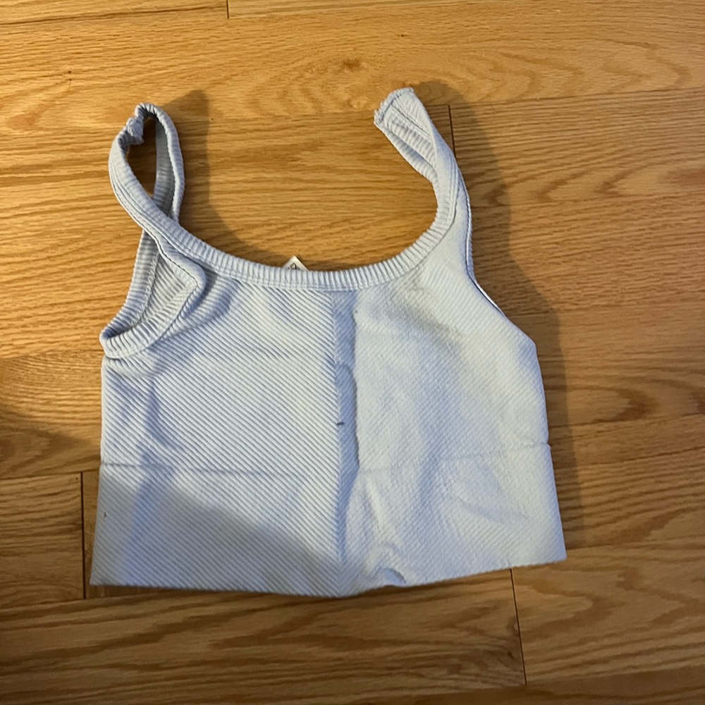 Blue nikibiki top